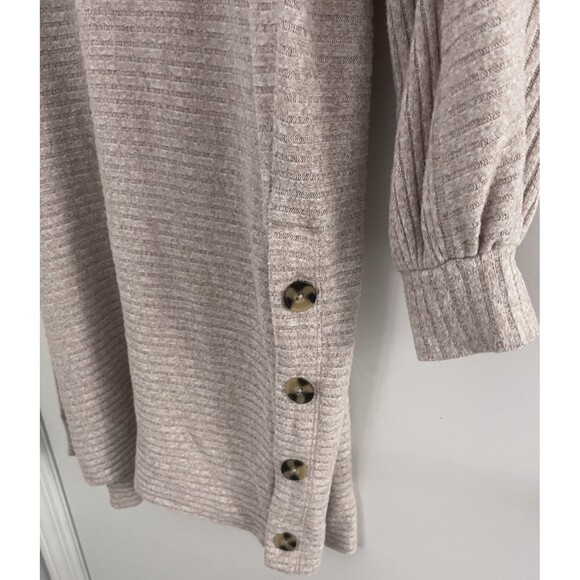 Anthropologie Saturday Sunday duster ribbed Button long Cardigan Size XS - Picture 7 of 7